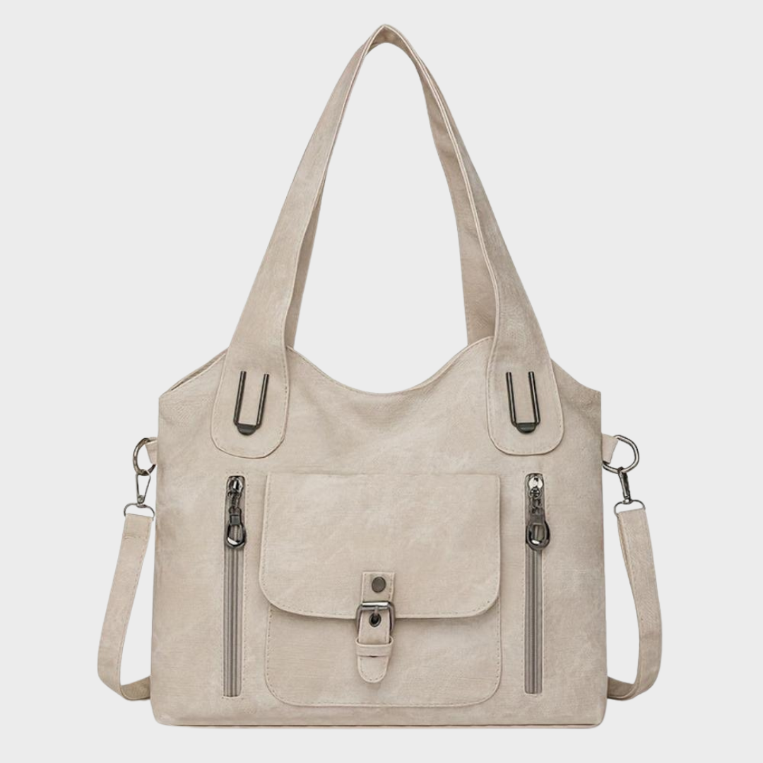 Mira Crossbody kabelka, barva béžová