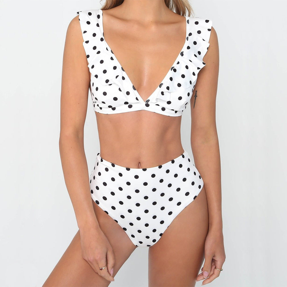 Nice Elegantní bikiny, barva bílá
