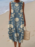 Valencia Boho midi šaty