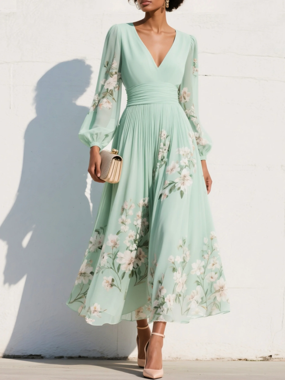 Isabella Elegantní midi šaty