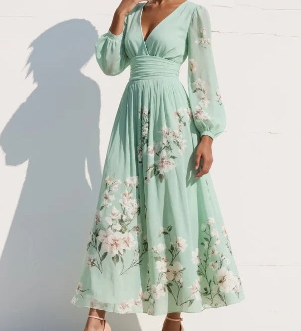 Isabella Elegantní midi šaty - produktová fotografie