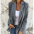 Nora – dámské kostkované sako