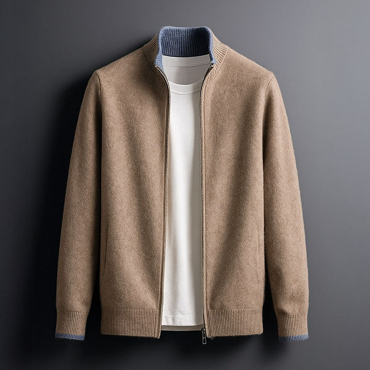 Siena Elegantní lehká bunda, barva světle hnědá
