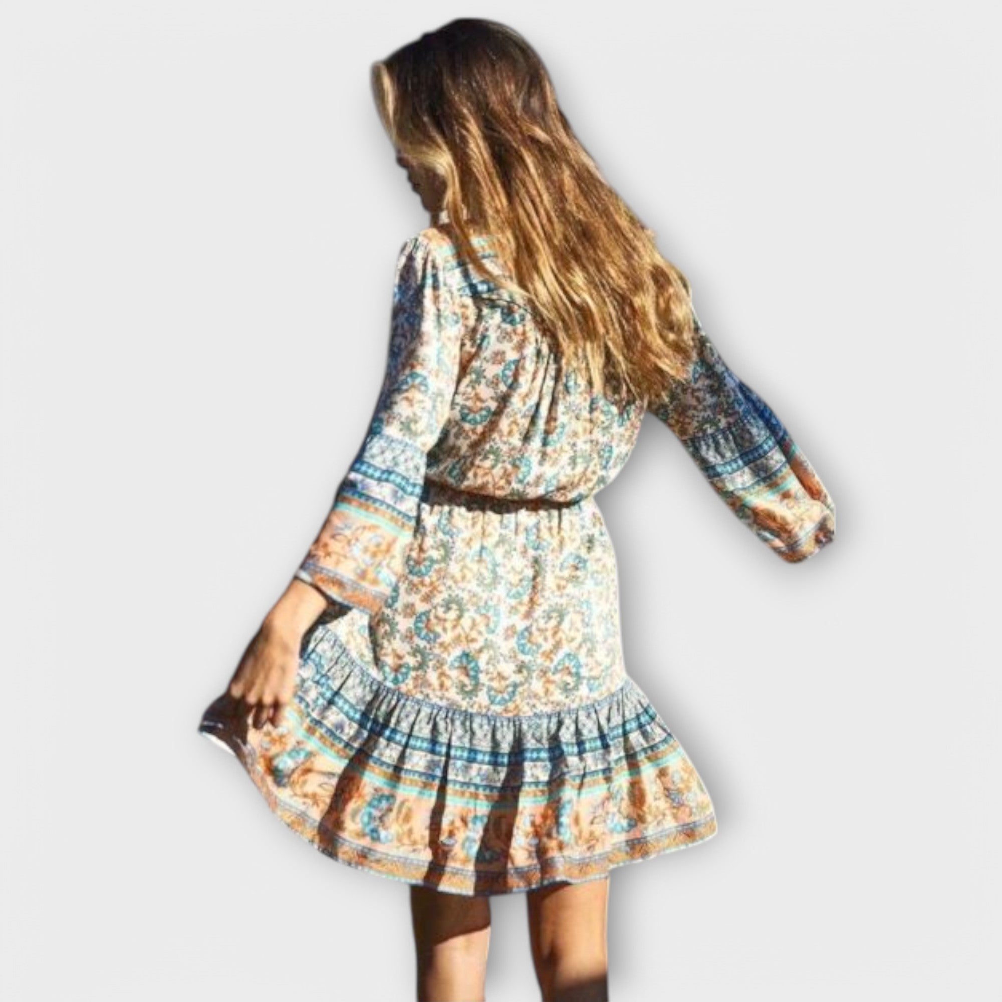 Aurora Boho šaty - produktová fotografie