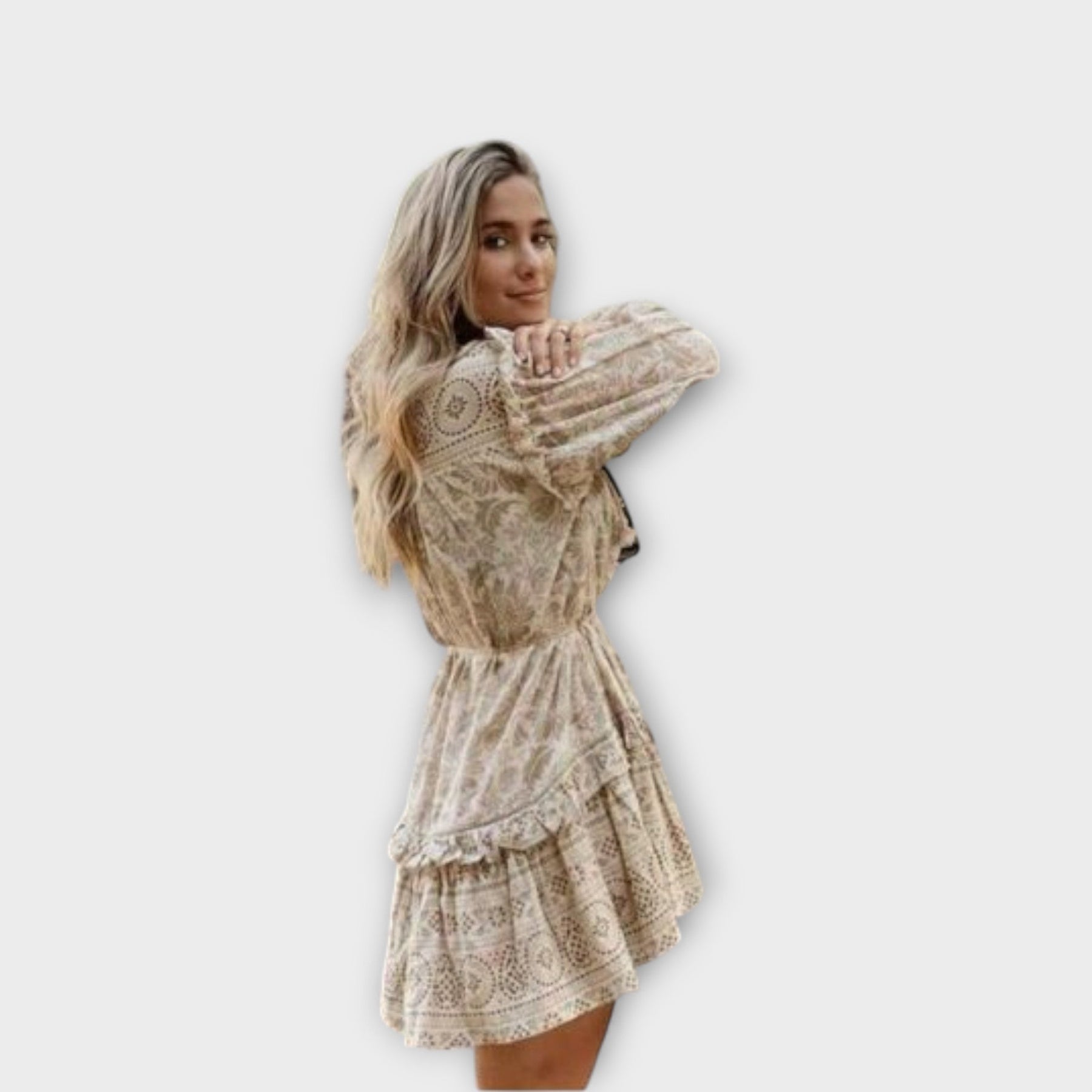 Michaela - Minišaty ve stylu boho