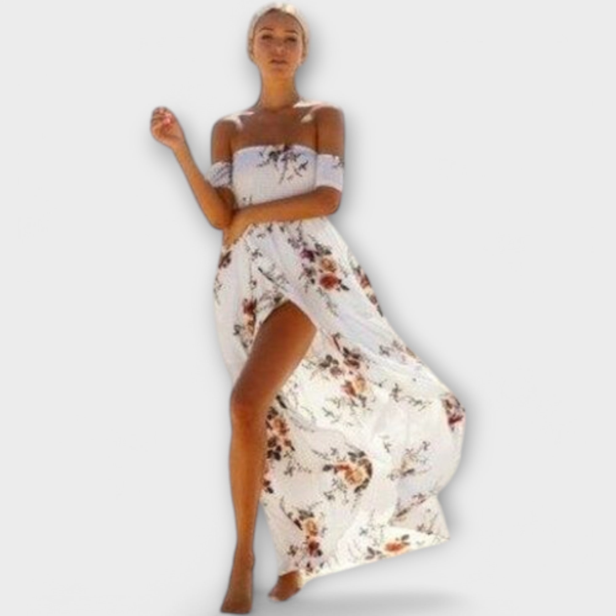 Amalfi Boho midi šaty - produktová fotografie