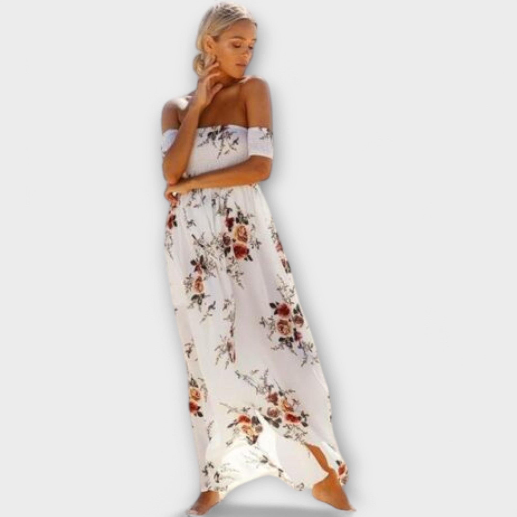 Amalfi Boho midi šaty - produktová fotografie