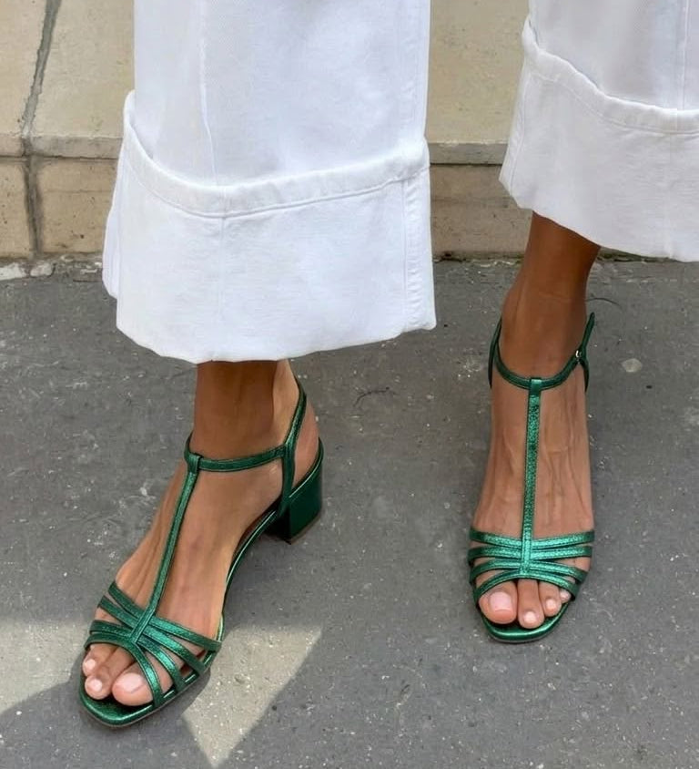 Sofia Dámské sandály, barva zelená