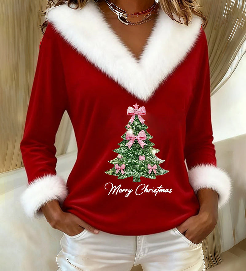 Maya Elegantní lehký top, barva červená