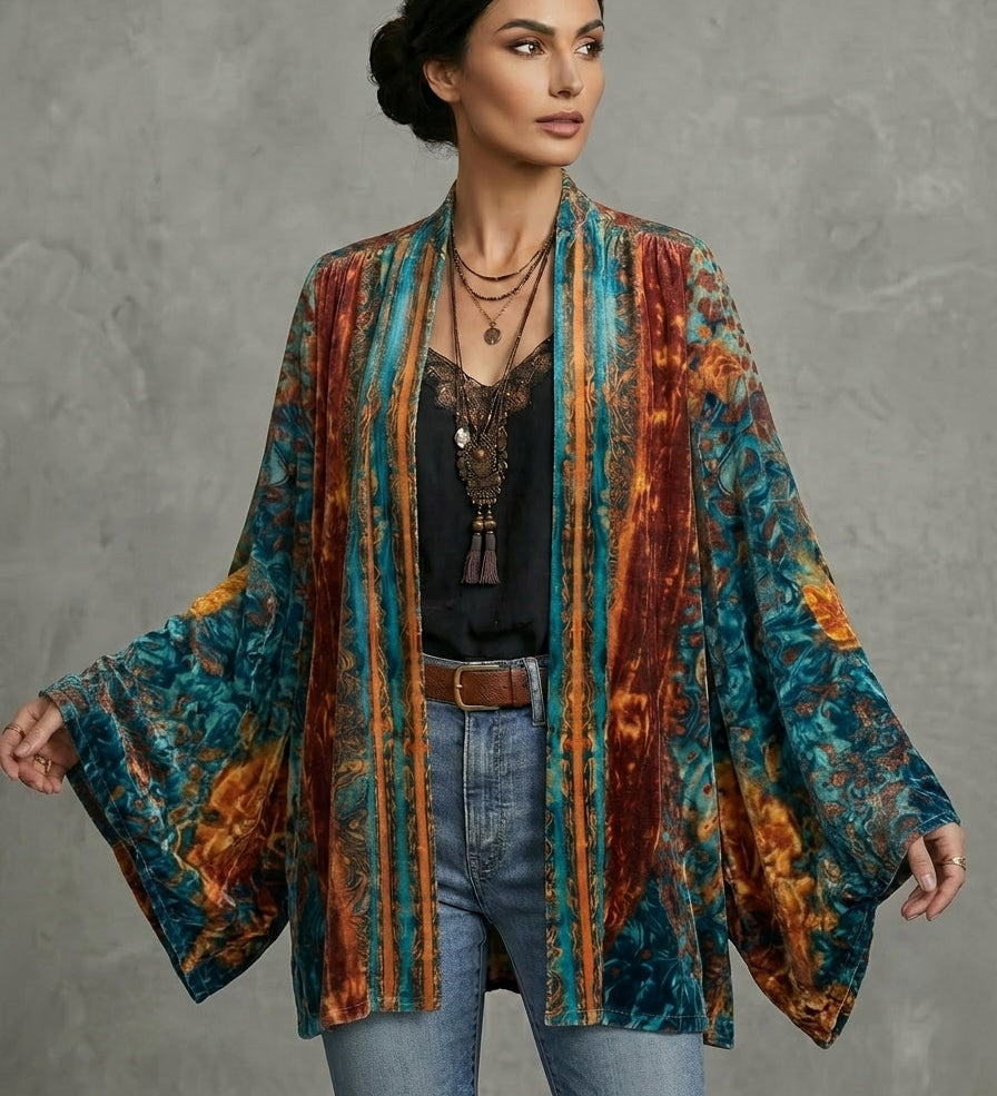 Florencie Boho lehká bunda - produktová fotografie