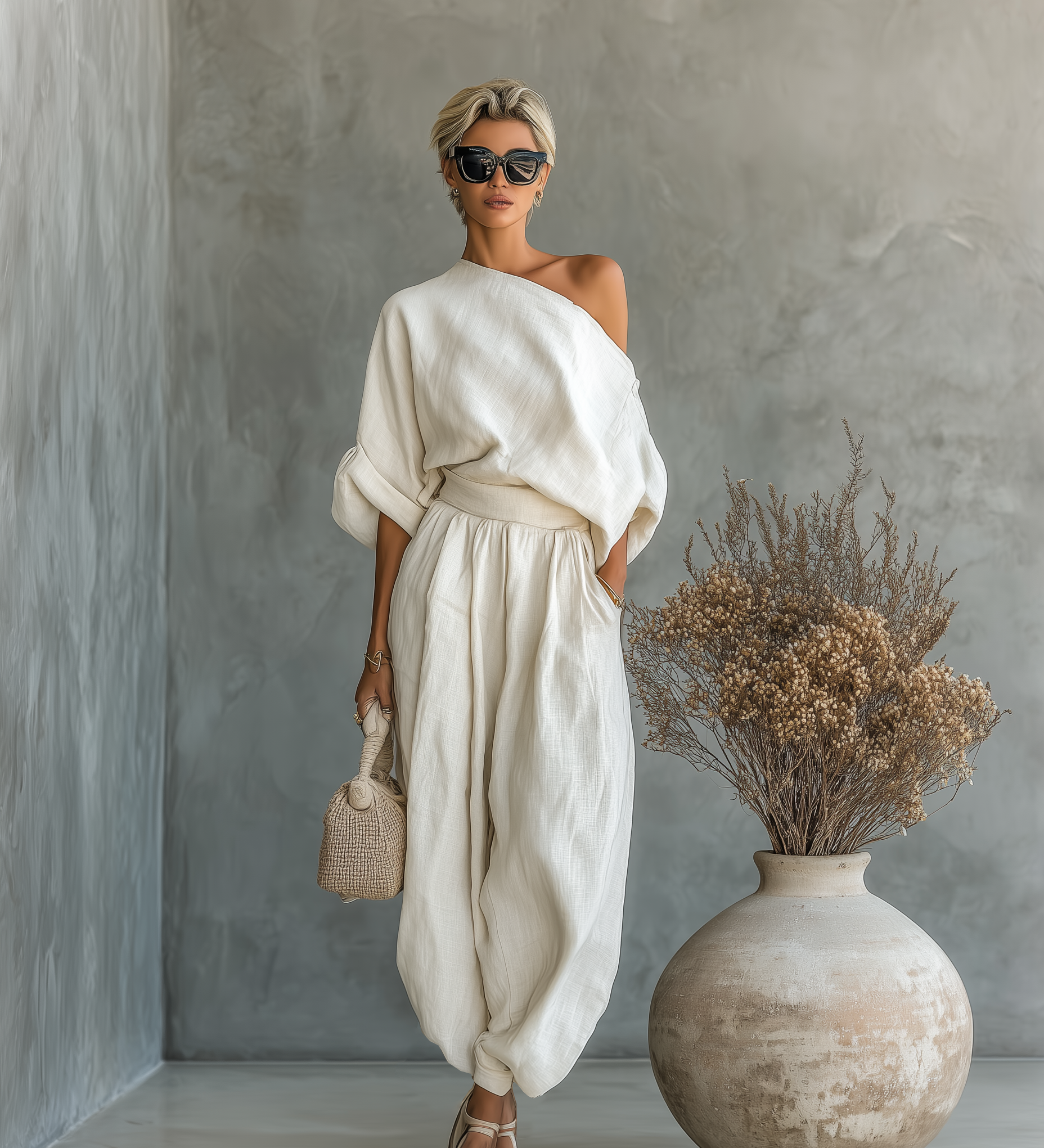 Bali Elegantní dvoudílný komplet - produktová fotografie