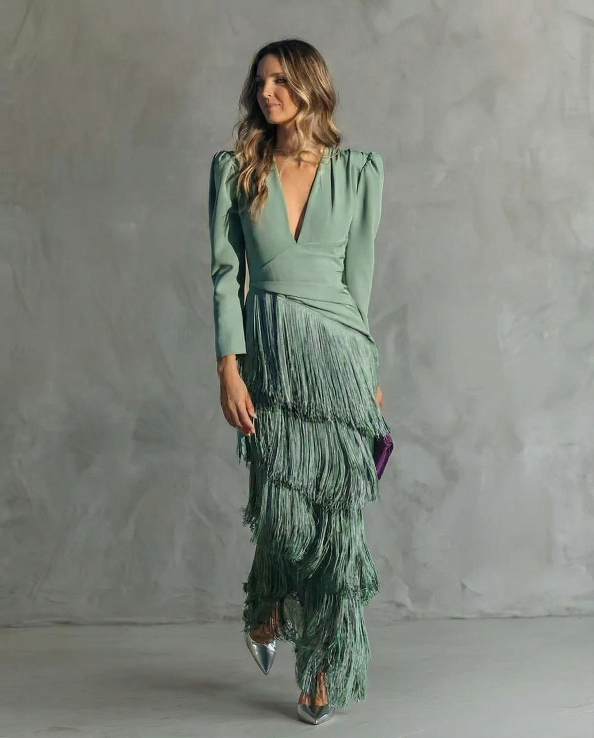 Capri Elegantní midi šaty