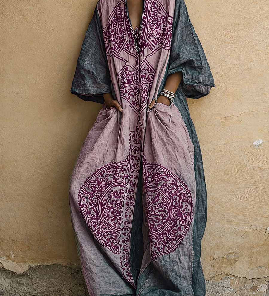 Siena Vintage dvoudílný komplet, barva růžová