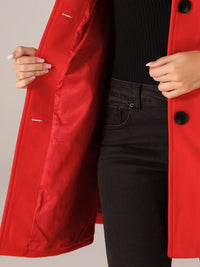 Eliška | Elegantní dámský kabát s áčkovou siluetou