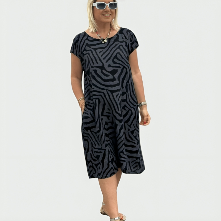 Marta Letní šaty, barva černá